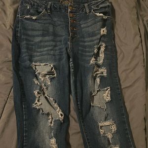 Ripped jeans